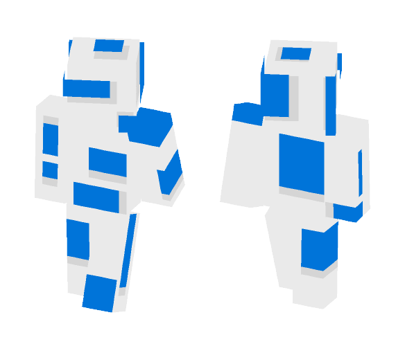 Minimalist Mosaic Material - Male Minecraft Skins - image 1