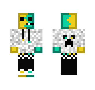 Yellow-Cyan Slime Mix
