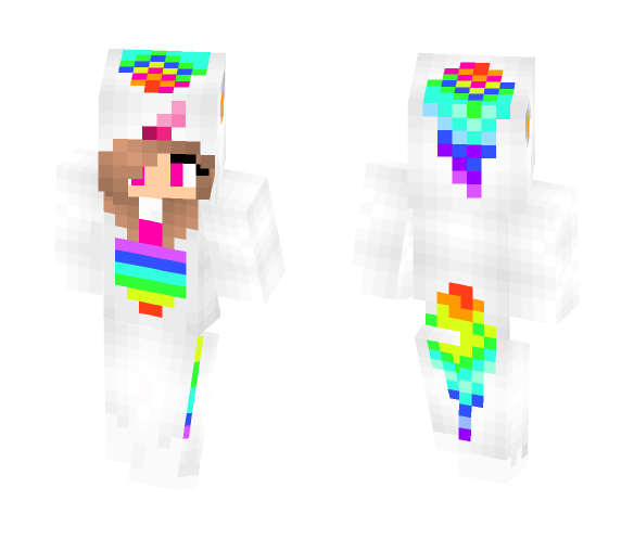 Download Free Unicorn Halloween Costume Skin for Minecraft image 1 Unicorn Halloween Costume - Halloween Minecraft Skins - image 1
