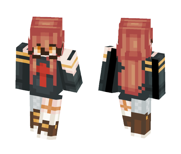 Download Free Bacon Hair (JKJK ITS FEM!707) Skin for Minecraft image 1 Bacon Hair (JKJK ITS FEM!707) - Female Minecraft Skins - image 1