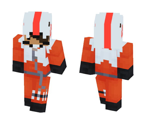 Me As A Rebel Pilot - With Helmet - Male Minecraft Skins - image 1