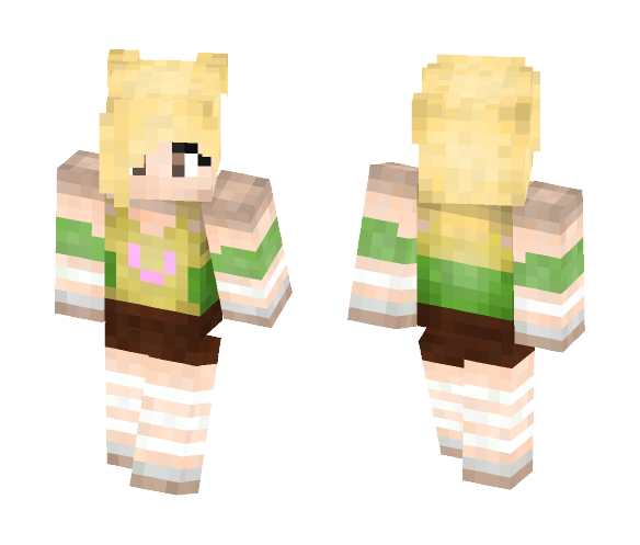 Download Free Mio ~ Gamer Girl Skin for Minecraft image 1 Mio ~ Gamer Girl - Girl Minecraft Skins - image 1