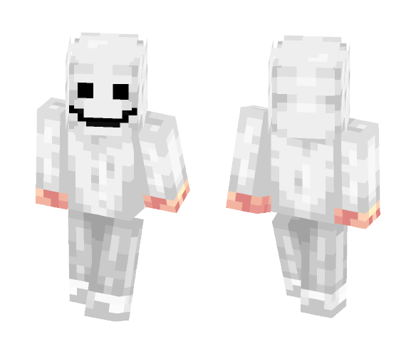 Download Free Marshmello Music Skin for Minecraft image 1 Marshmello Music - Male Minecraft Skins - image 1