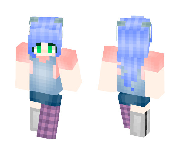 Childish Kitten - Female Minecraft Skins - image 1