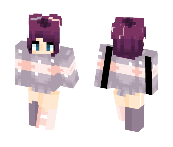 Sugar Plum Macaron - Female Minecraft Skins - image 1