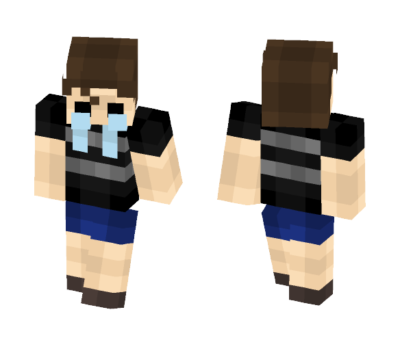 FNAF 4 Crying Child 4bit - Male Minecraft Skins - image 1