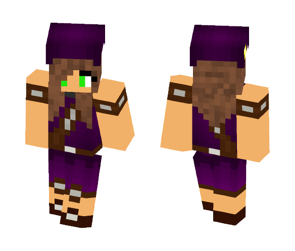 Female Genovesan Assassin - Female Minecraft Skins - image 1