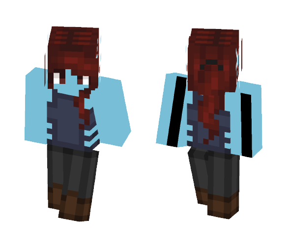 Undyne - Female Minecraft Skins - image 1