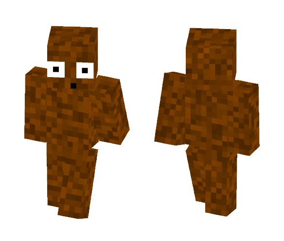 Download Free Very very suprised poop emoji Skin for Minecraft image 1 Very very suprised poop emoji - Male Minecraft Skins - image 1