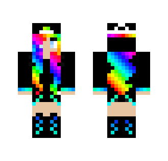 Rainbow girl