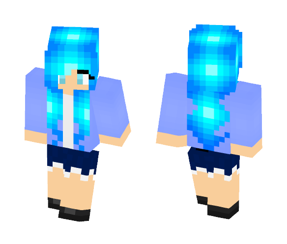 Download Free Girl skin Skin for Minecraft image 1 Girl skin - Girl Minecraft Skins - image 1