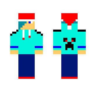 emo christmas teen - Christmas Minecraft Skins - image 2