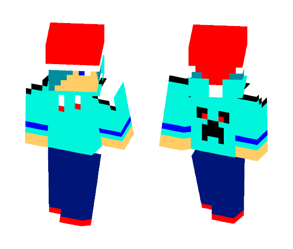 emo christmas teen - Christmas Minecraft Skins - image 1