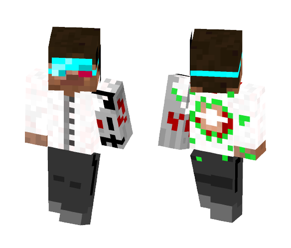 Maniac Bill Nye - Male Minecraft Skins - image 1