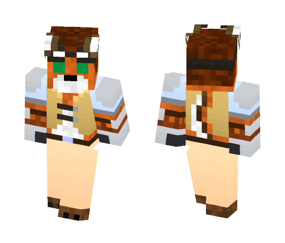 [TROVE] Ellis the Lunar Lancer - Male Minecraft Skins - image 1