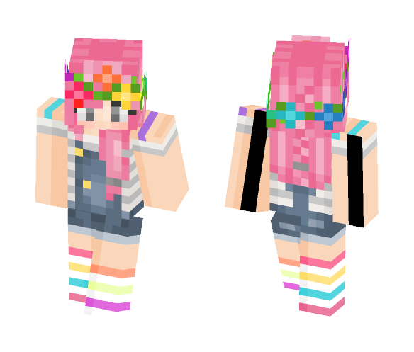 Skin trade with Arnelia :D - Female Minecraft Skins - image 1