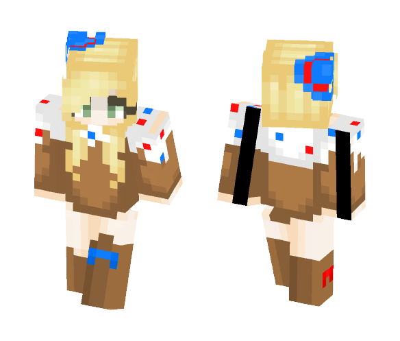 HAPPY BIRTHDAY FIRE! - Female Minecraft Skins - image 1