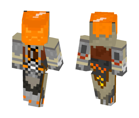 Reaper halloween skin (Overwatch) - Halloween Minecraft Skins - image 1