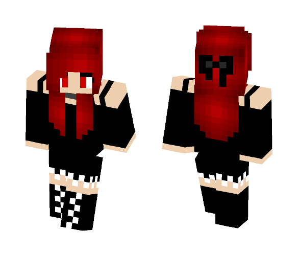 Vampire Girl - Girl Minecraft Skins - image 1