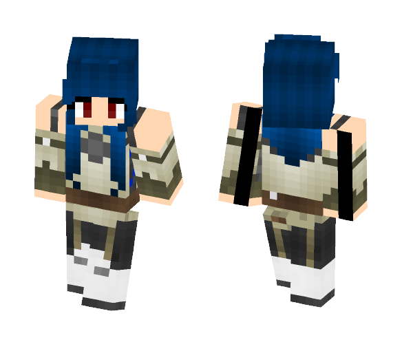 Fire Emblem- Severa (Blue Variant) - Female Minecraft Skins - image 1