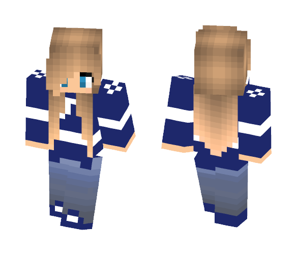 Tampa bay lighting fan girl - Girl Minecraft Skins - image 1