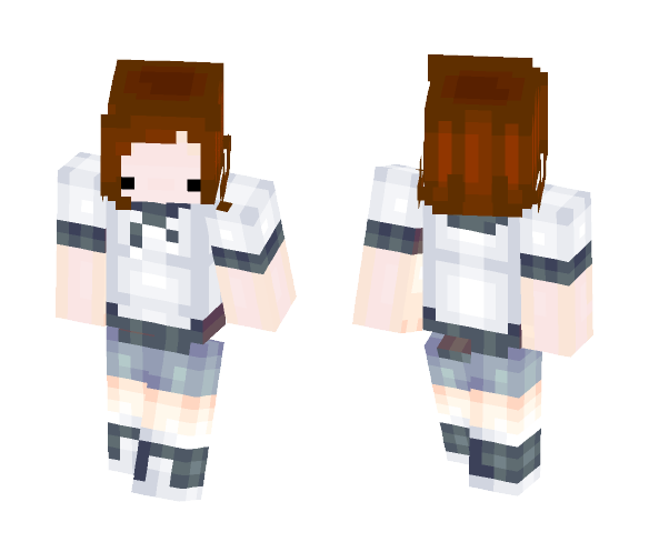 Download Free Hoodie (Girl) Skin for Minecraft image 1 Hoodie (Girl) - Female Minecraft Skins - image 1