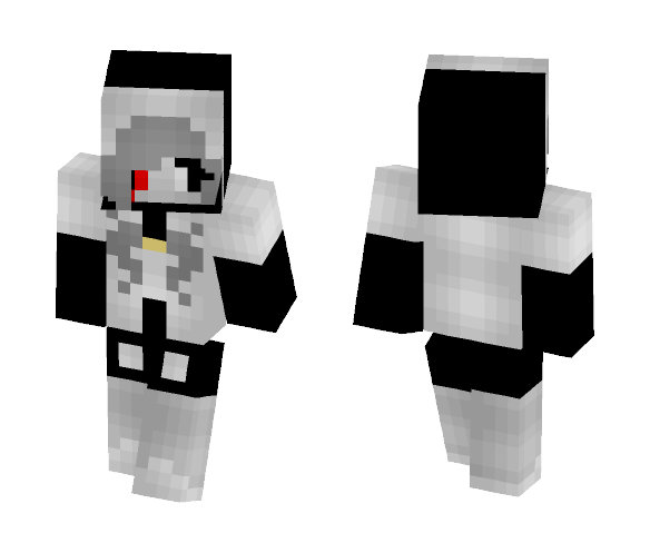 Cross Sansy - Female Minecraft Skins - image 1