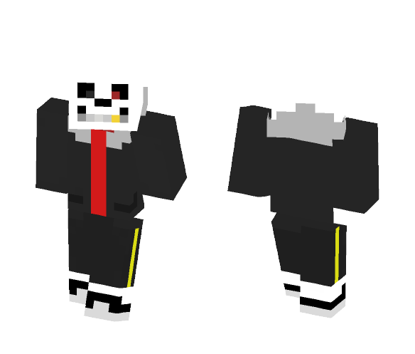 Sans The Skeleton (UnderFell) - Male Minecraft Skins - image 1