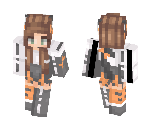 Halloween Kitty - Halloween Minecraft Skins - image 1
