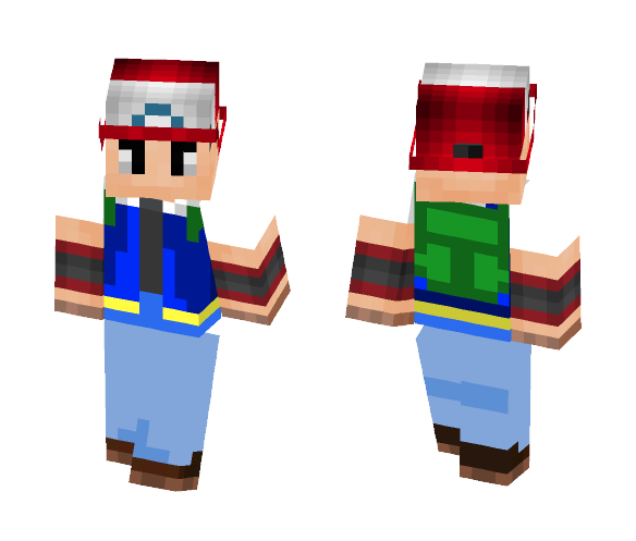 Pokemon Trainer - Male Minecraft Skins - image 1
