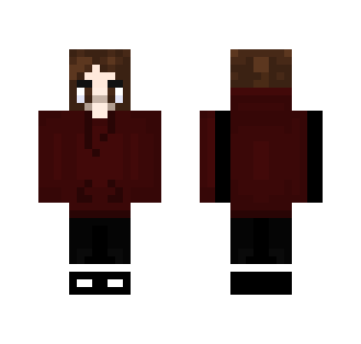 Red Hoodie.. thingy.. - Female Minecraft Skins - image 2