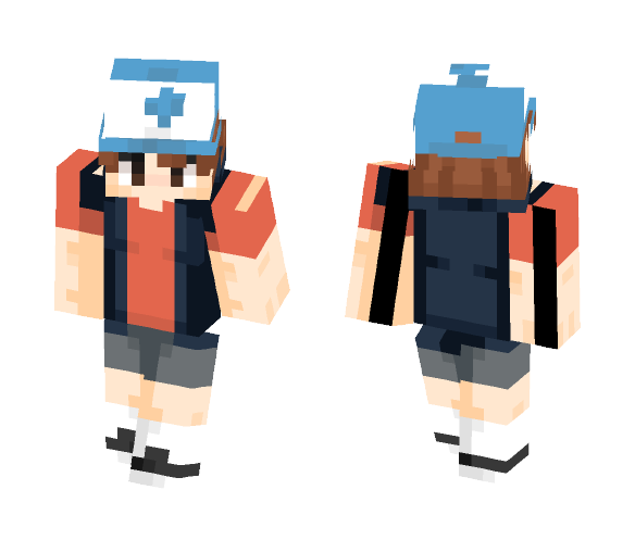 Dipper Pines - Gravity Falls - Male Minecraft Skins - image 1