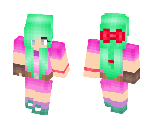 Bulma (Dragonball Z) - Female Minecraft Skins - image 1