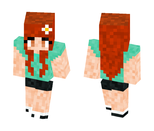 First skin - Female Minecraft Skins - image 1