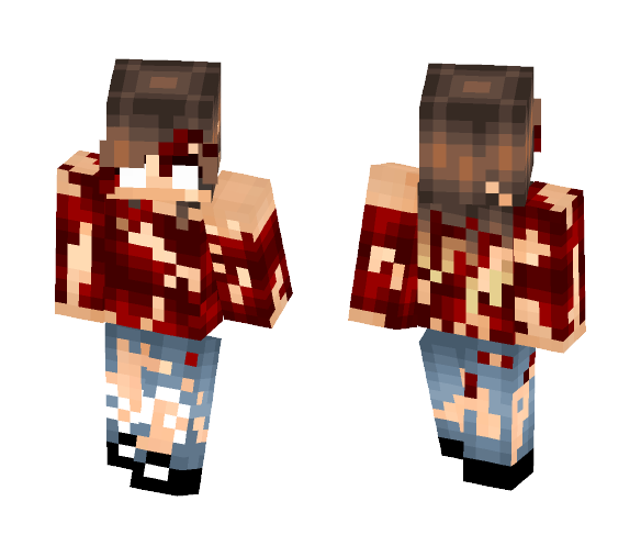 ˚Halloween Girl˚ - Halloween Minecraft Skins - image 1