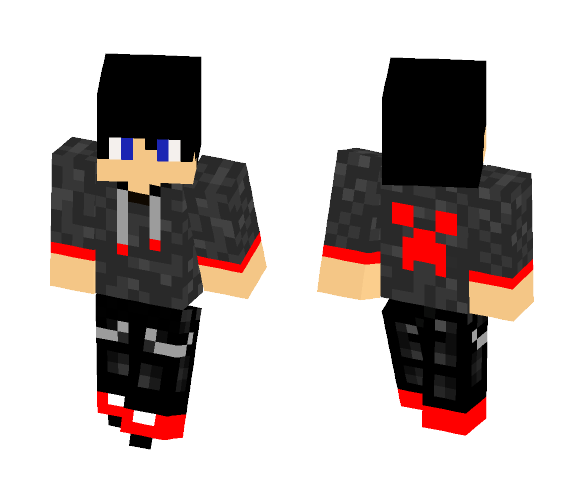 Creeper Boy #2 (No Hoodie) - Boy Minecraft Skins - image 1