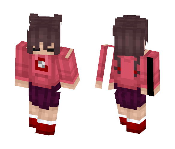 Madotsuki (Yume Nikki) * UPDATED * - Female Minecraft Skins - image 1