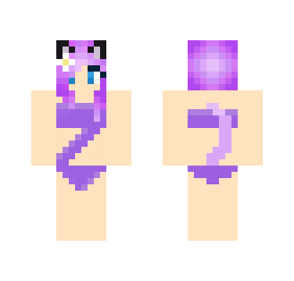 Neko On The Beach - Female Minecraft Skins - image 2