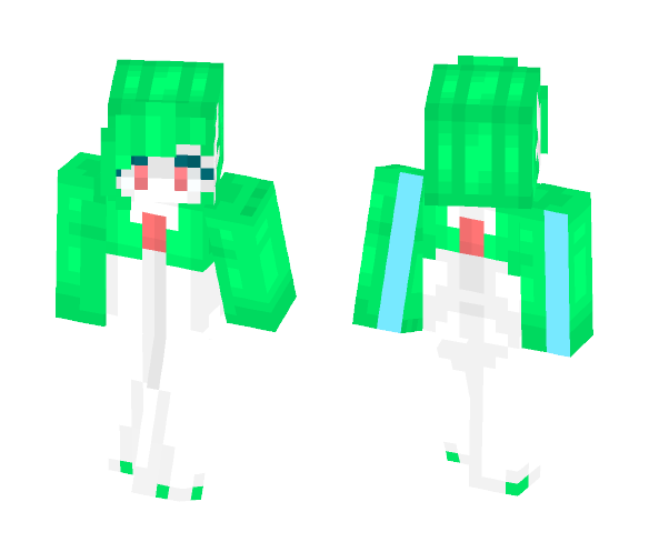 Download Free Gardevoir (and Shiny Gardevoir!) Skin for Minecraft image 1 Gardevoir (and Shiny Gardevoir!) - Interchangeable Minecraft Skins - image 1