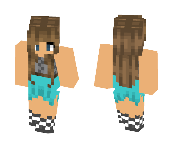 Cute Girl - Cute Girls Minecraft Skins - image 1