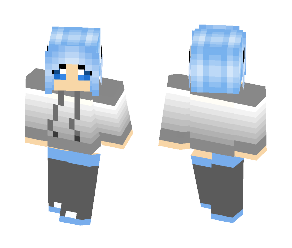 Download Free A Girl Skin for Minecraft image 1 A Girl - Girl Minecraft Skins - image 1