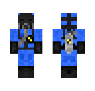 Blue Hazmat Guy