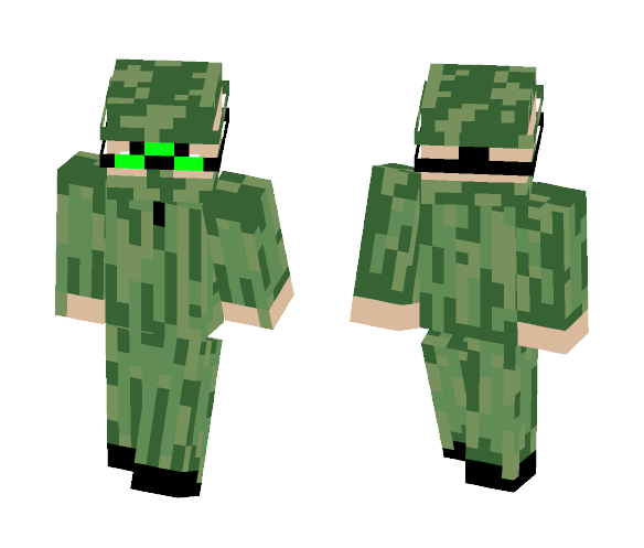 Futuristic Sniper (Omnic Force) - Interchangeable Minecraft Skins - image 1