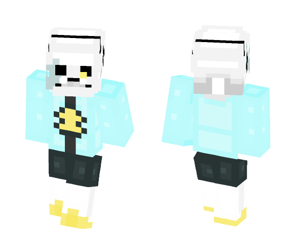 Download Free ★ Aster!Sans ★ Skin for Minecraft image 1 ★ Aster!Sans ★ - Male Minecraft Skins - image 1
