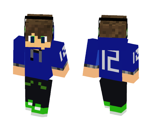 12th Man! - Male Minecraft Skins - image 1