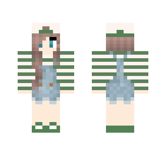 Overalls Girl
