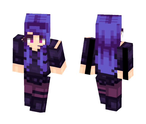 Enderman Fangirl - Female Minecraft Skins - image 1