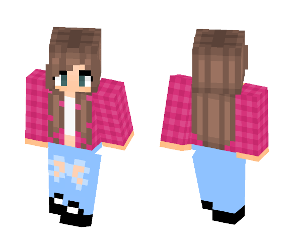 Plaid - Female Minecraft Skins - image 1