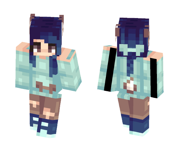 waves - Female Minecraft Skins - image 1