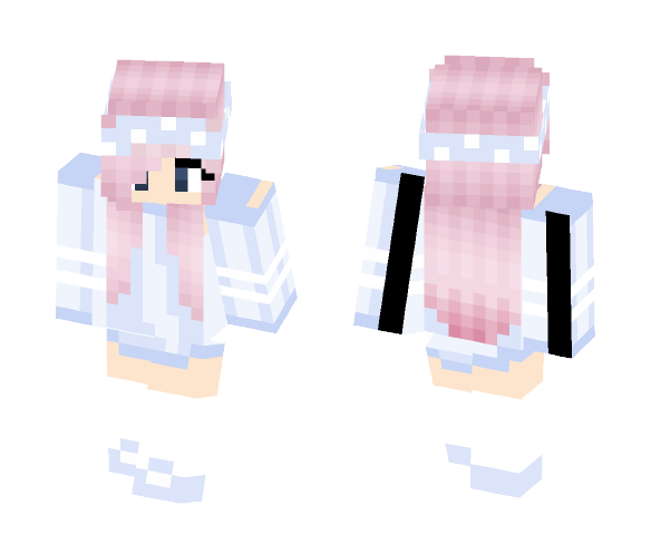 Download Free Slyfox Snow girl Skin for Minecraft image 1 Slyfox Snow girl - Girl Minecraft Skins - image 1